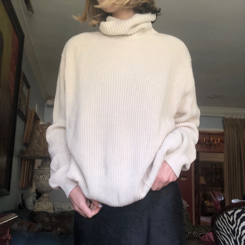 Brandy Melville Chunky Knit Turtle neck sweater